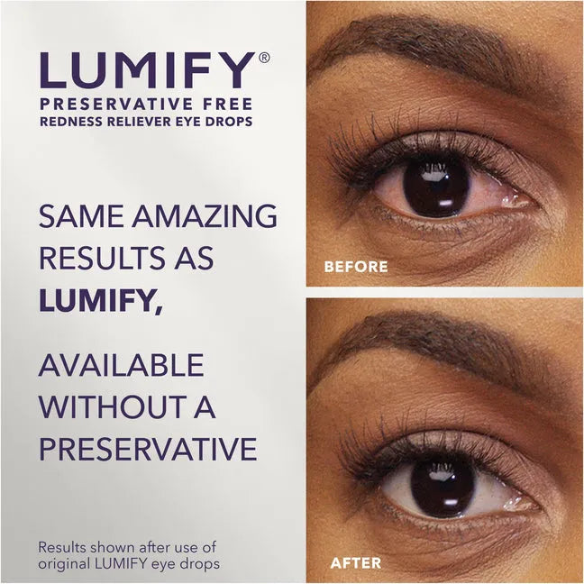 LUMIFY Redness Reliever Preservative Free Eye Drops